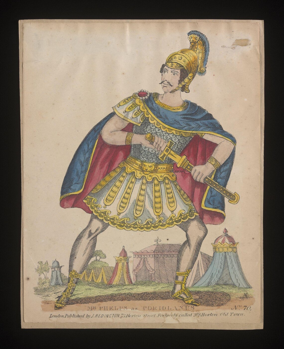 Unknown, Mr Phelps as Coriolanus