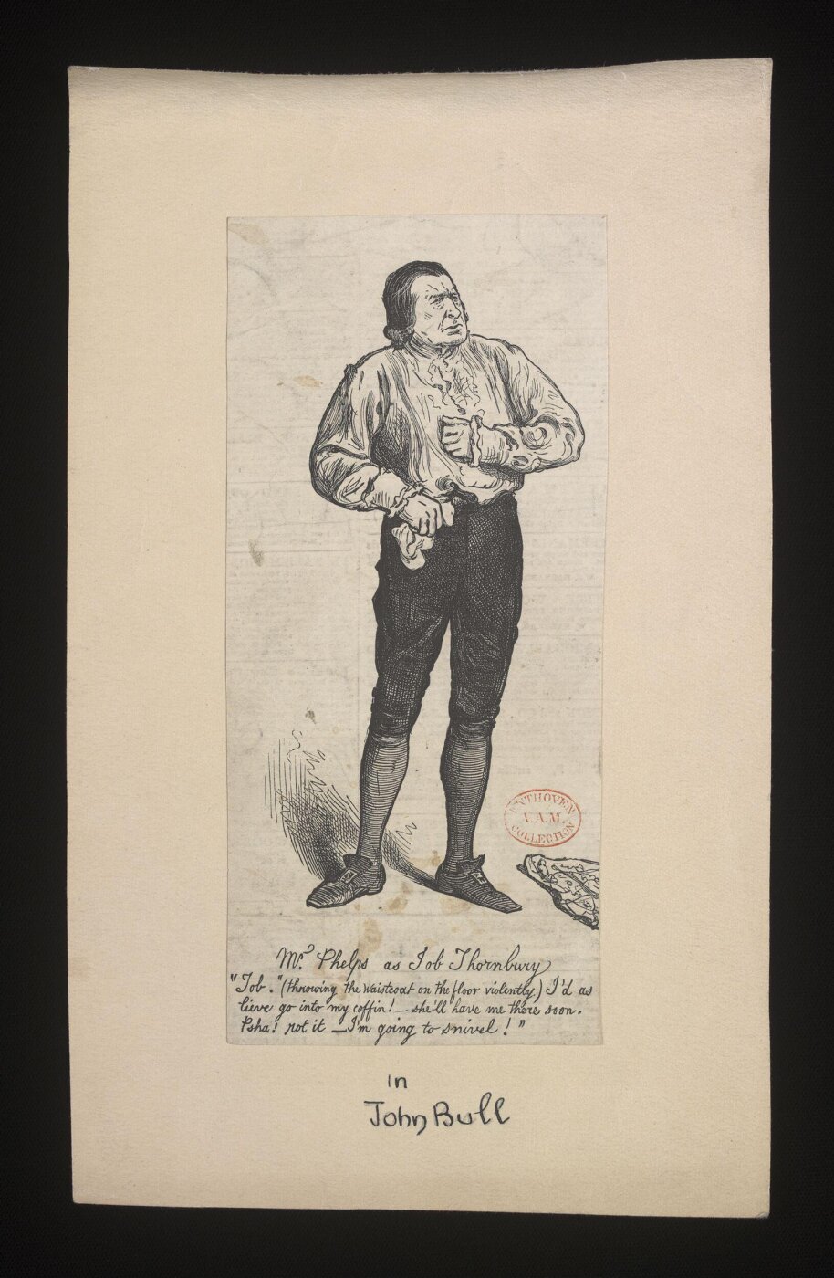 Unknown, Mr Phelps as Job Thornbury