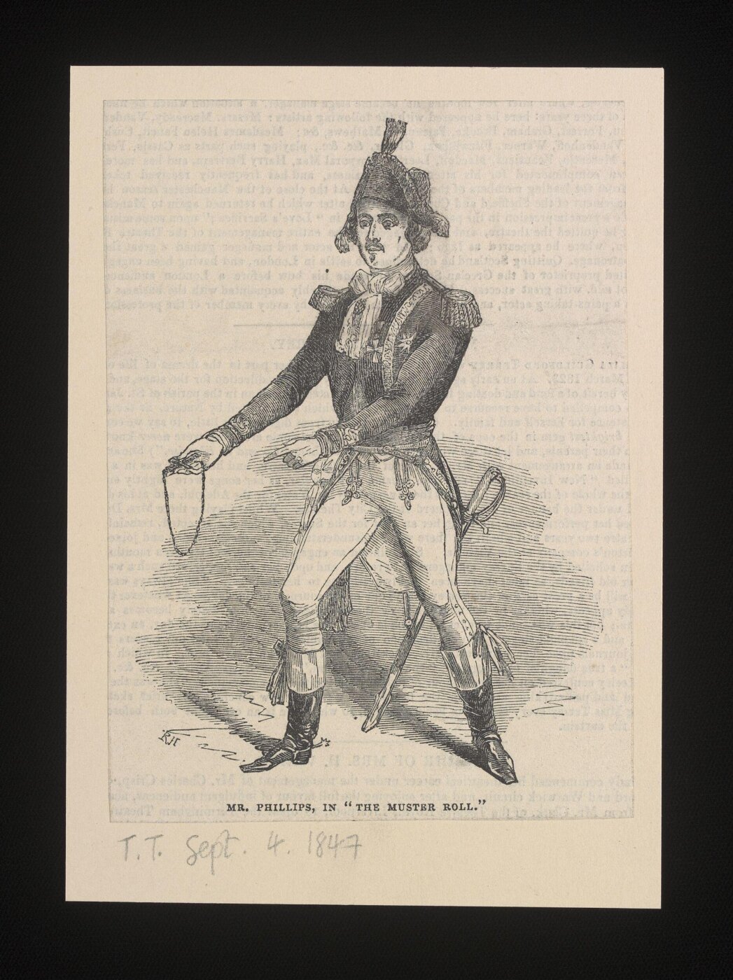 Unknown, Mr Phillips in The Muster Roll