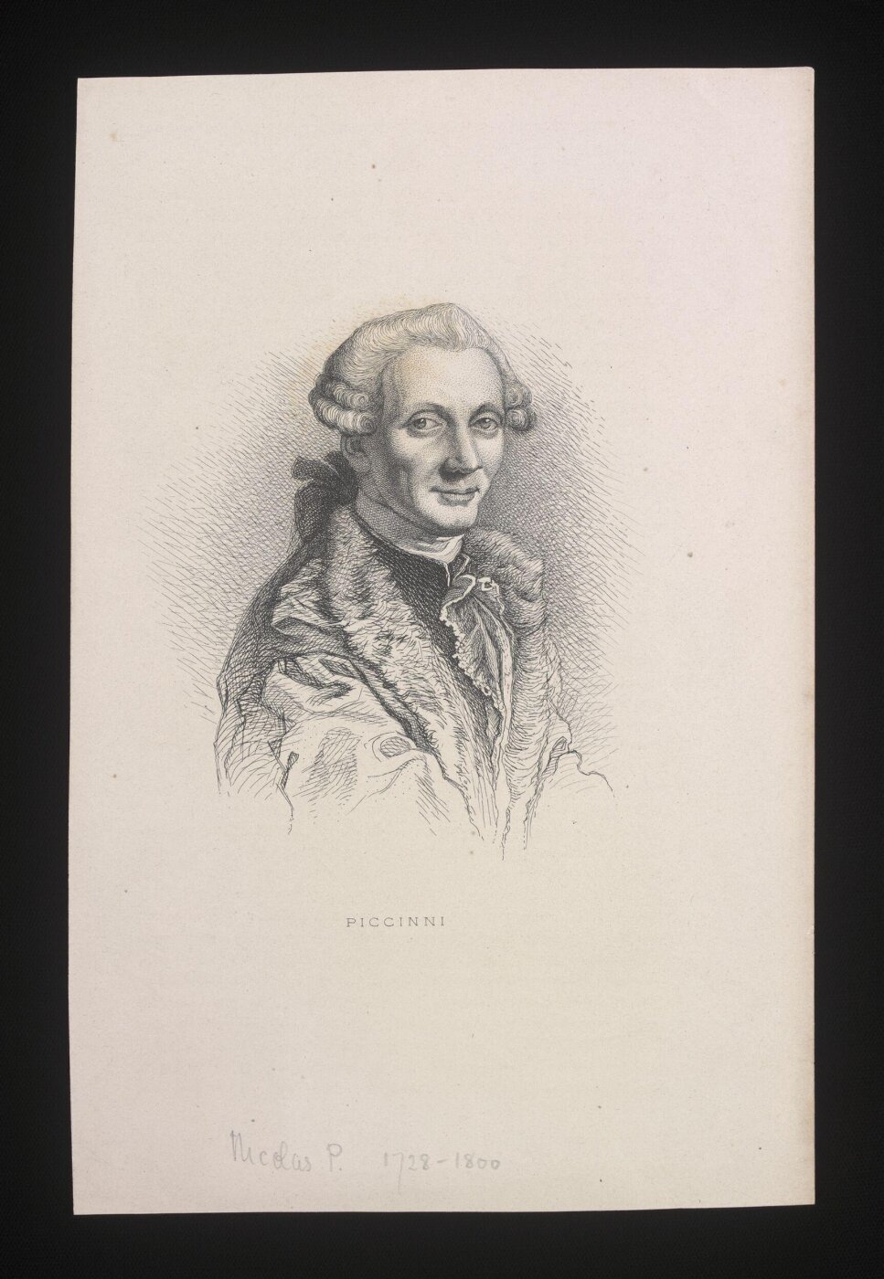 Unknown, Piccinni