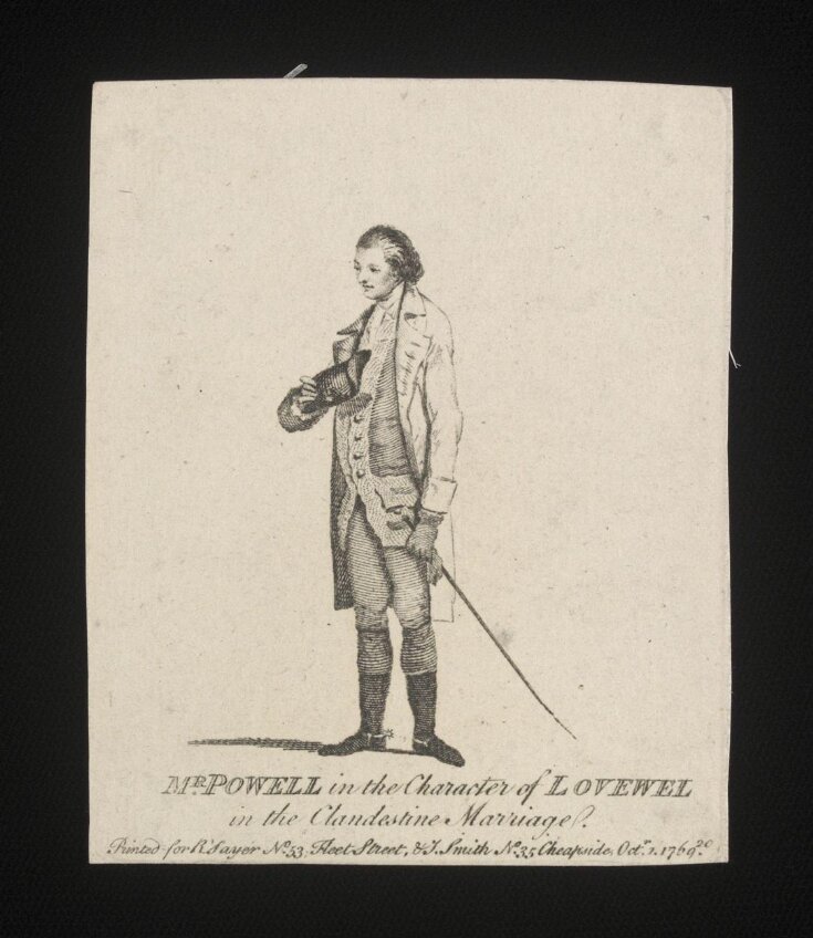 Mr Powell in the Character of Lovewell top image