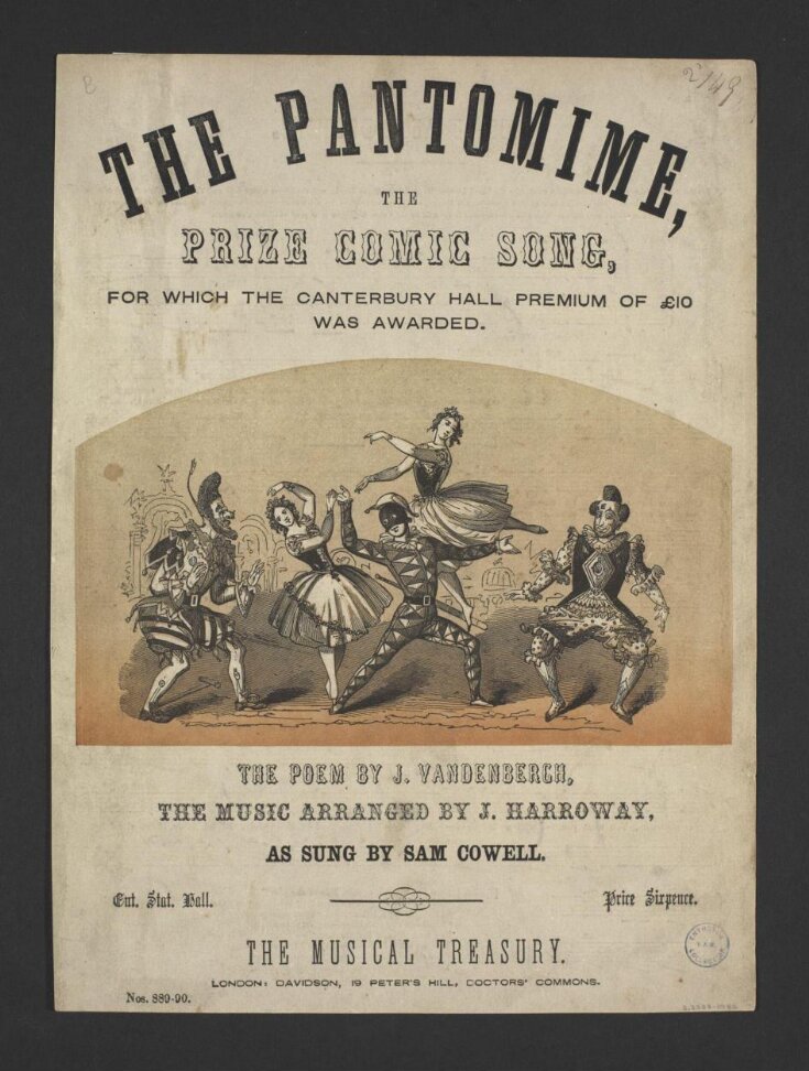 The Pantomime top image