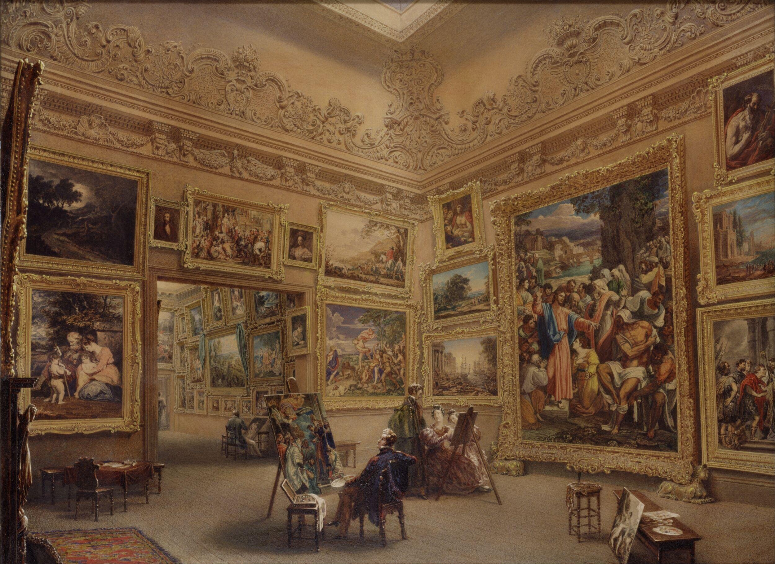 The National Gallery when at Mr J. J. Angerstein's House, Pall Mall