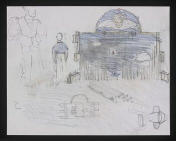 Set design for <i>Pericles,</i> 1984 