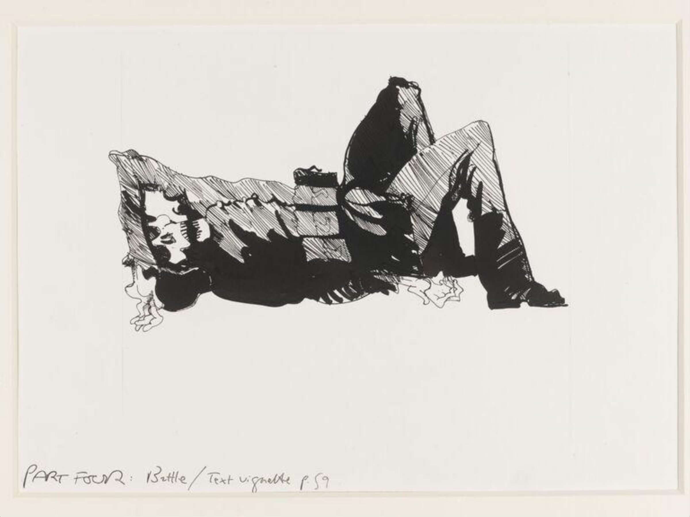 Drawing, Paul Hogarth, 1981
