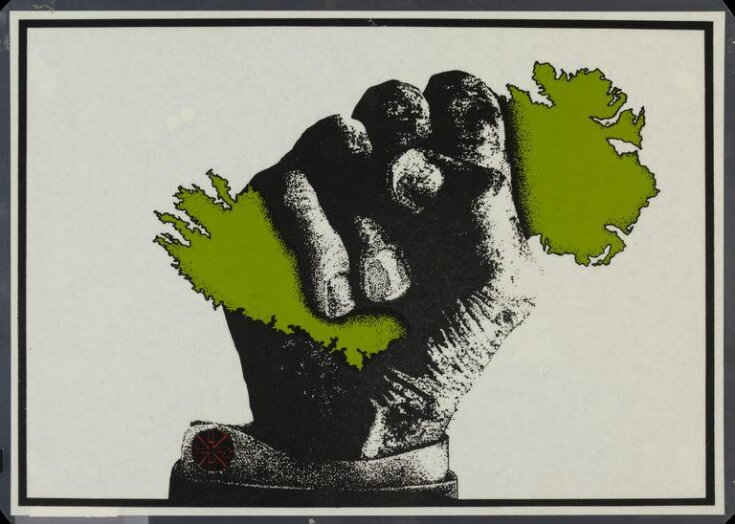 Hand Clenching Ireland top image
