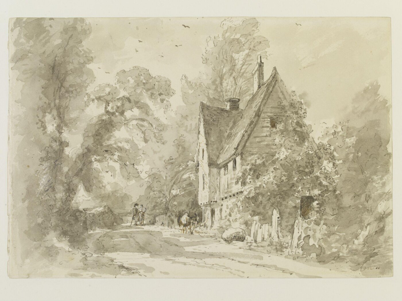 Constable, John (RA), Water Lane, Stratford St. Mary, Suffolk