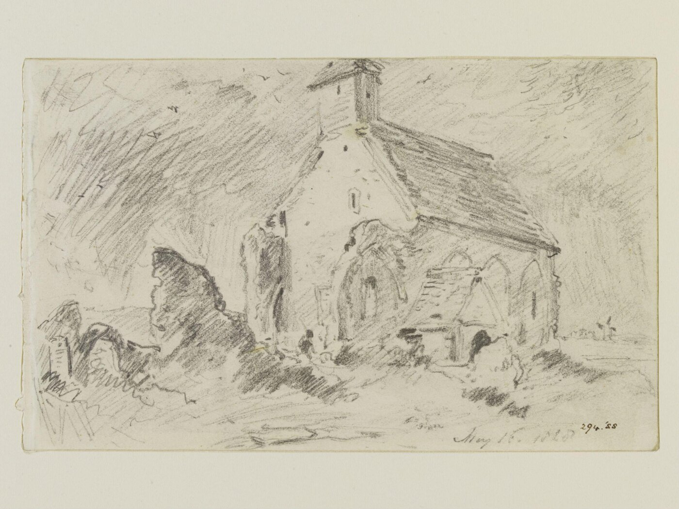 Constable, John (RA), The Old Parish Church at Hove