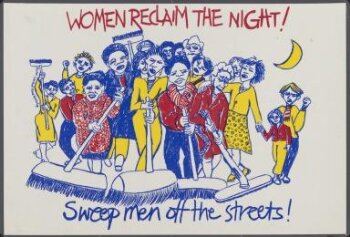 Women reclaim the night!