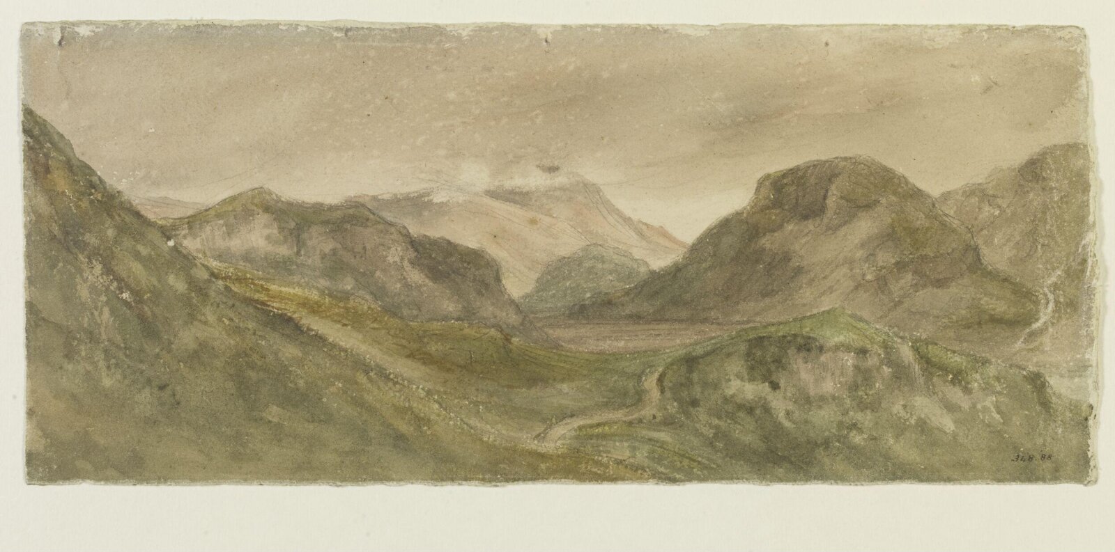 Hellvellyn, John Constable, 21 September 1806