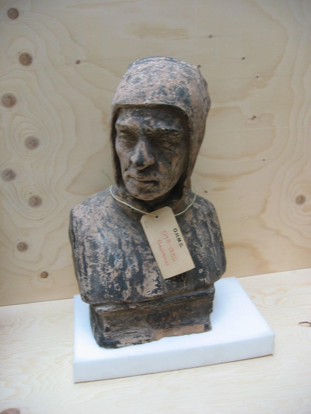 Bust, Giovanni Bastianini, mid 19th century