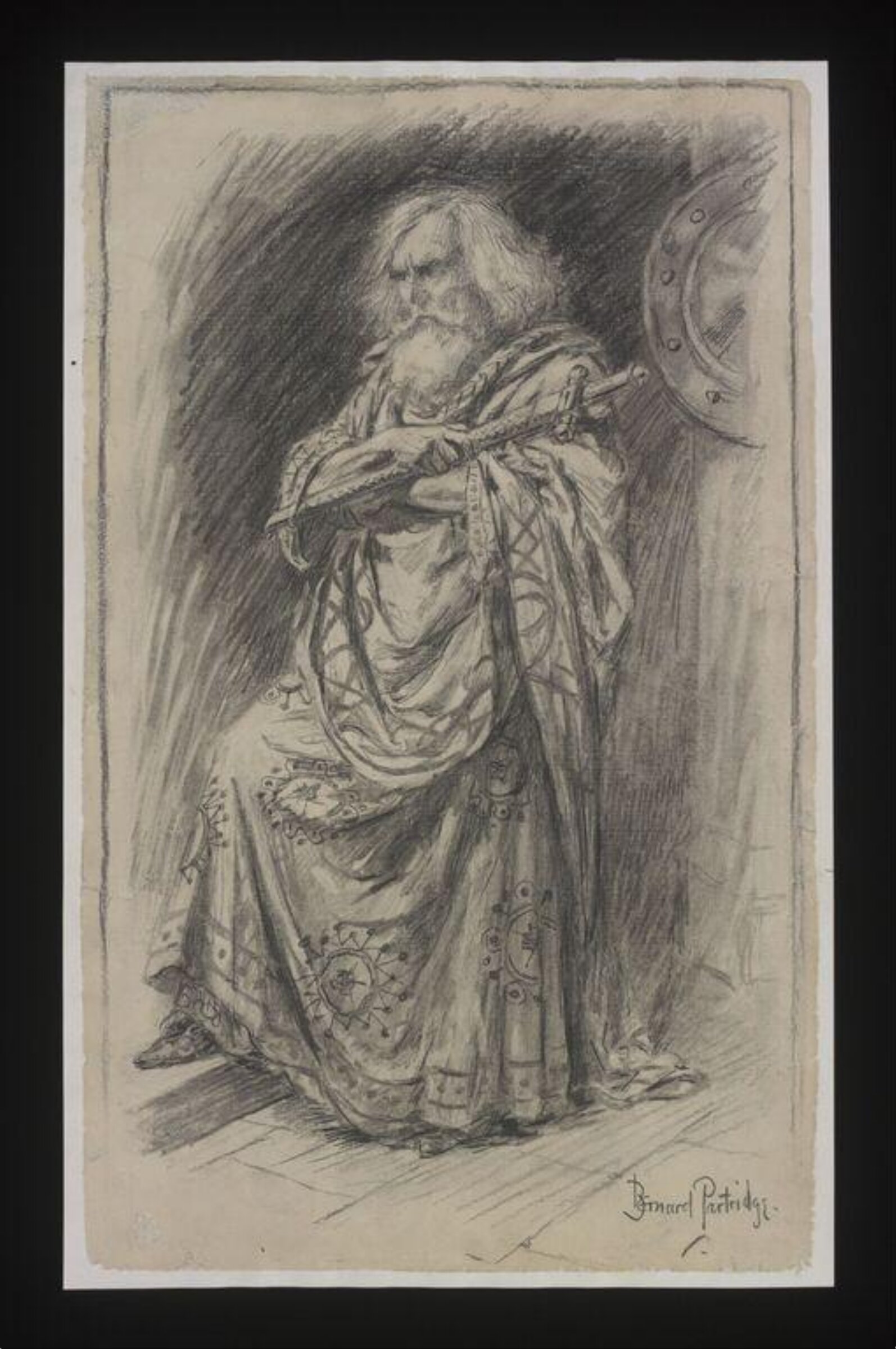 Henry Irving as King Lear, John Bernard Partridge, early 20th Century