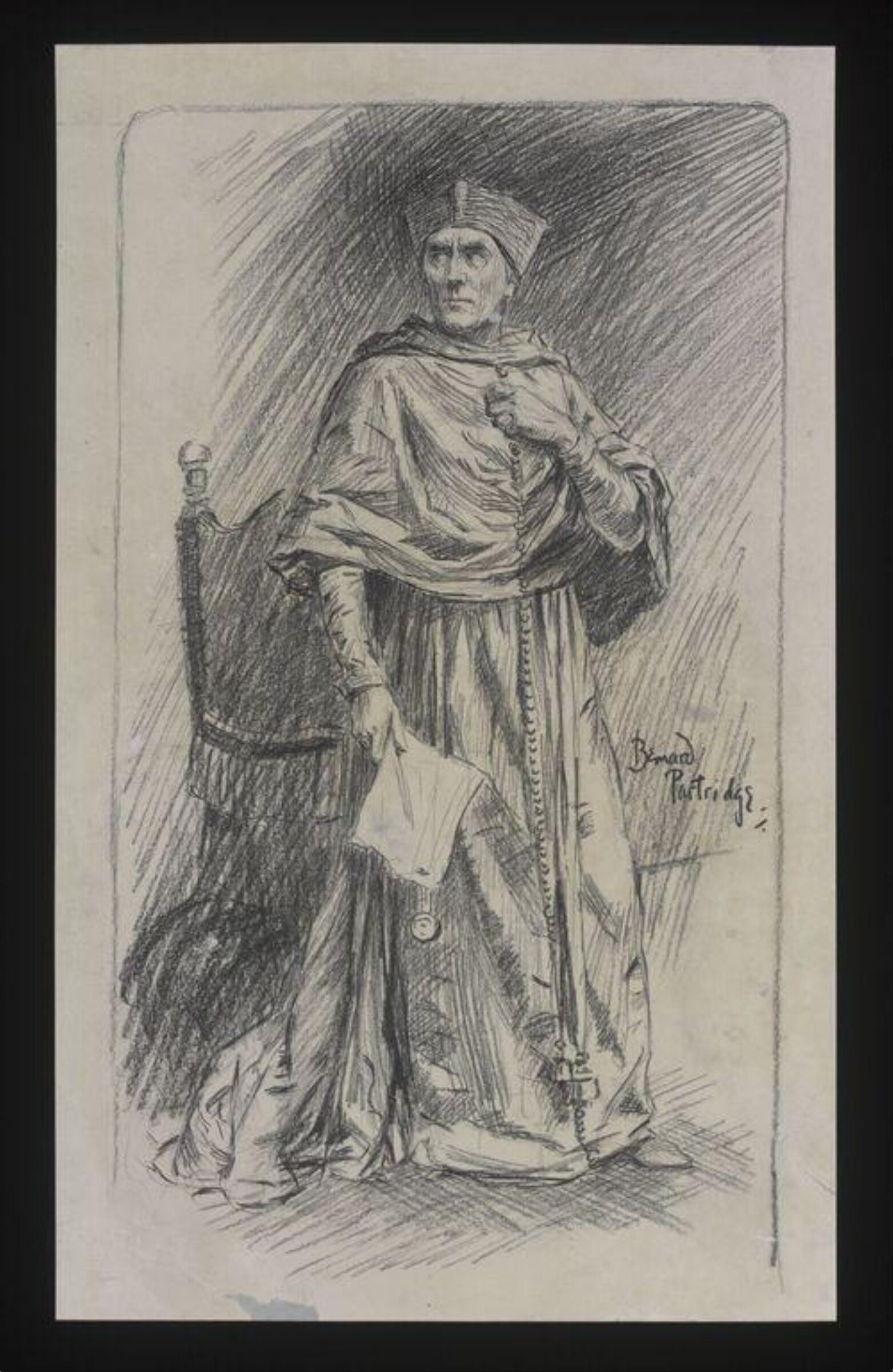 Henry Irving as Cardinal Wolsey, John Bernard Partridge, 1892
