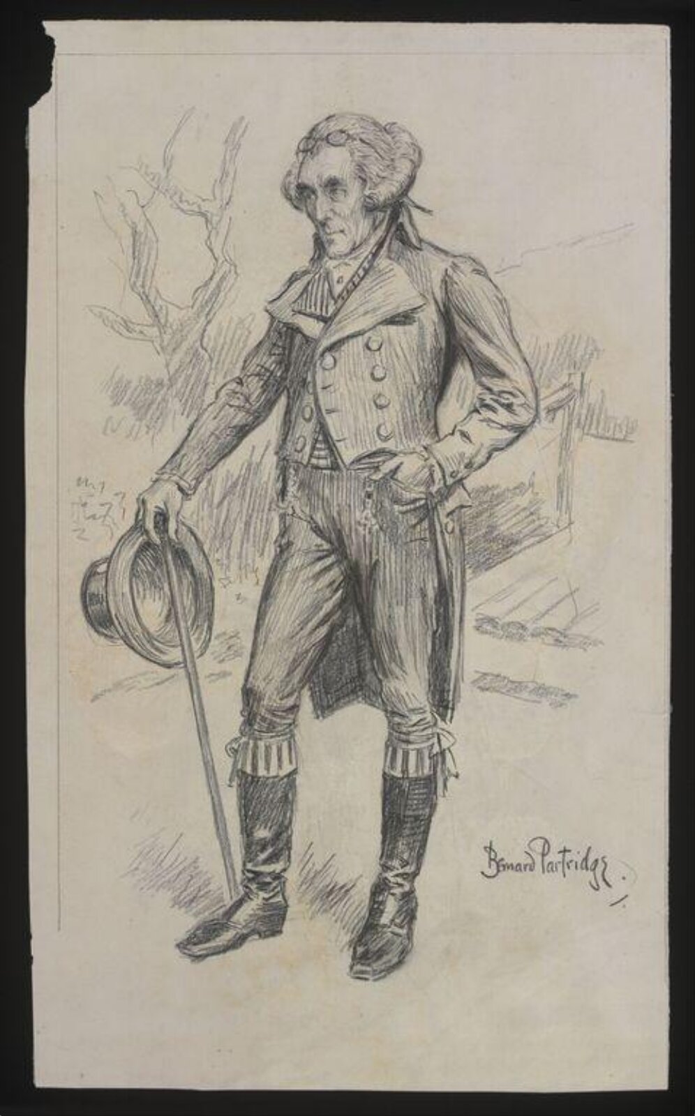 Henry Irving as Robespierre, John Bernard Partridge, early 20th Century
