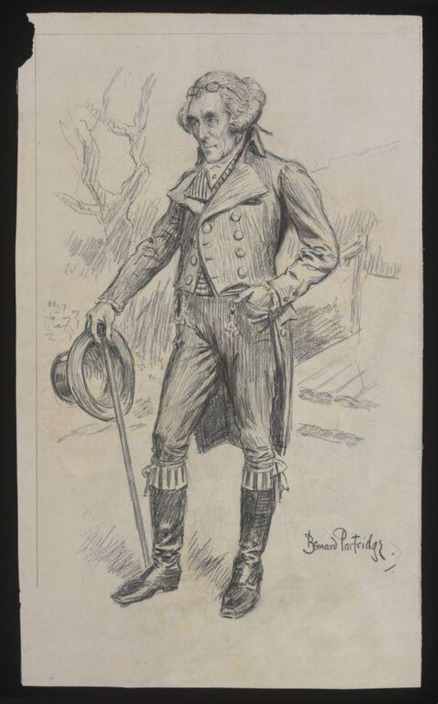 Henry Irving as Robespierre, John Bernard Partridge, early 20th Century