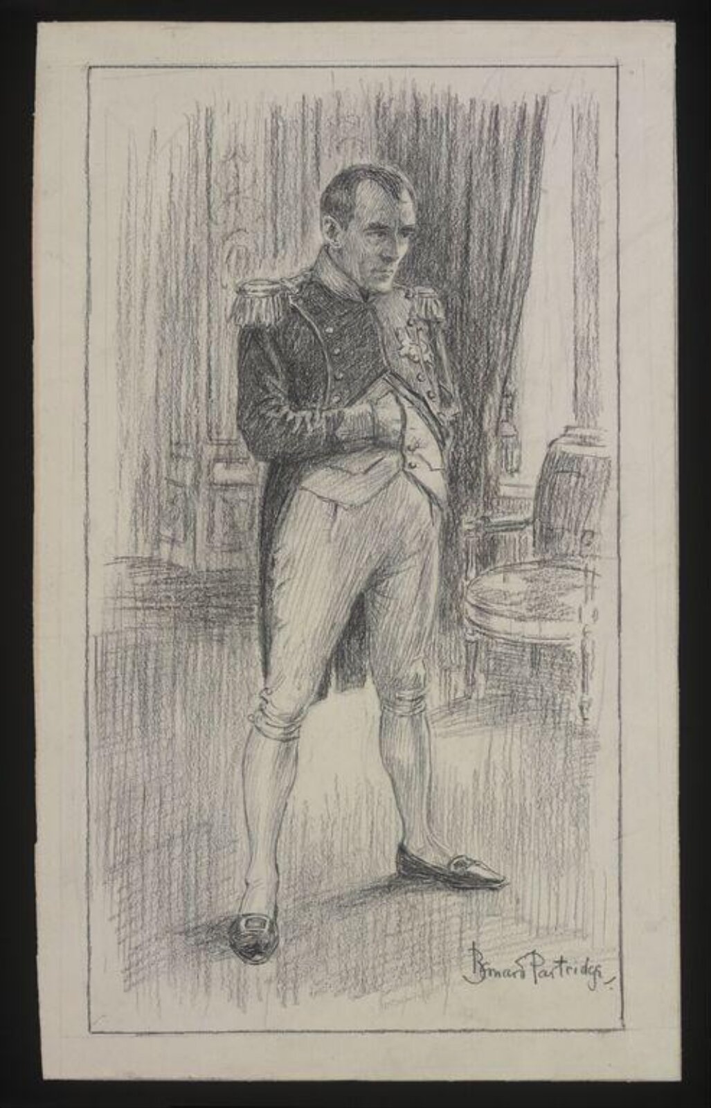 Drawing, John Bernard Partridge, early twentieth century
