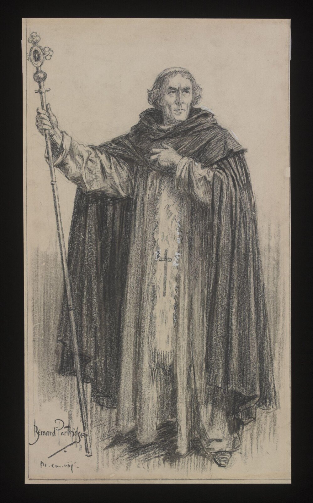 Henry Irving as Thomas Becket, John Bernard Partridge, 1908
