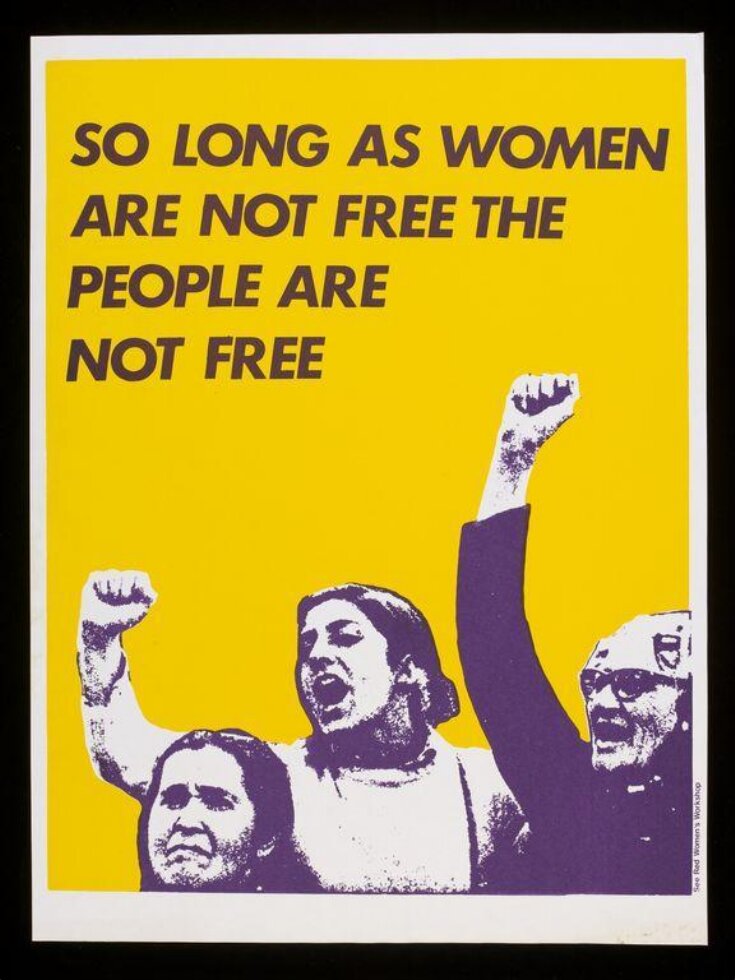 So Long as Women are not Free the People are not Free image