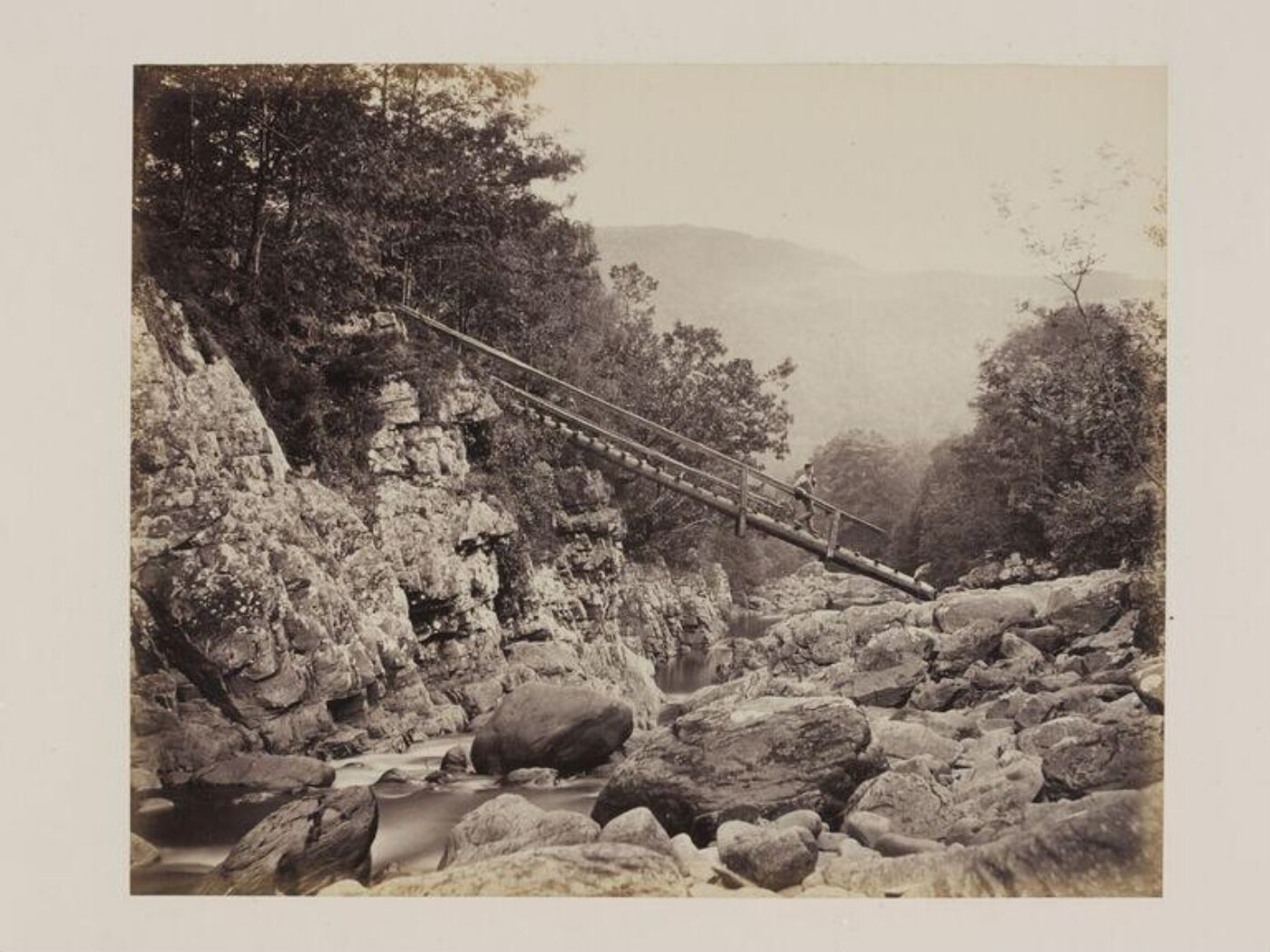 Francis Bedford, The Miner's Bridge, Betws-y-Coed
