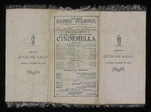 Silk programme for the Grand Opening Night of the New Empire Theatre, Liverpool thumbnail 1