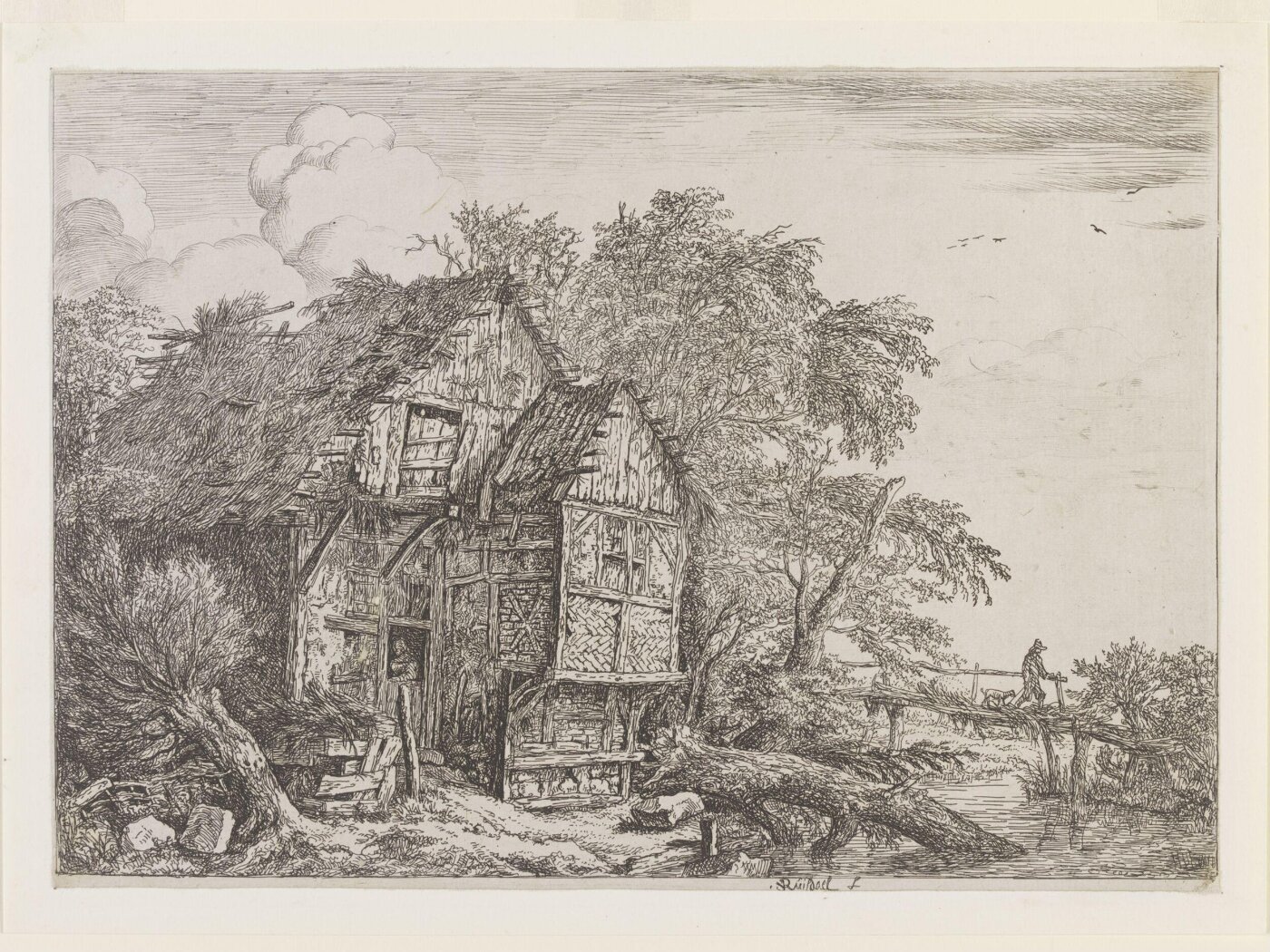 Jacob van Ruisdael, The Little Bridge