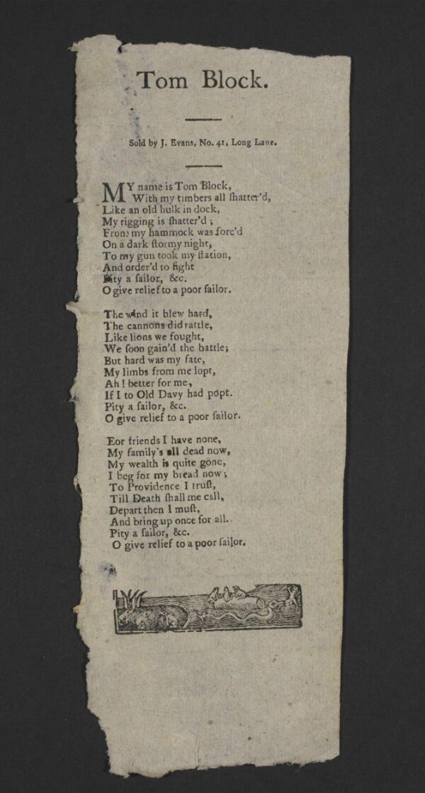 Tom Block | Evans, J. | V&A Explore The Collections