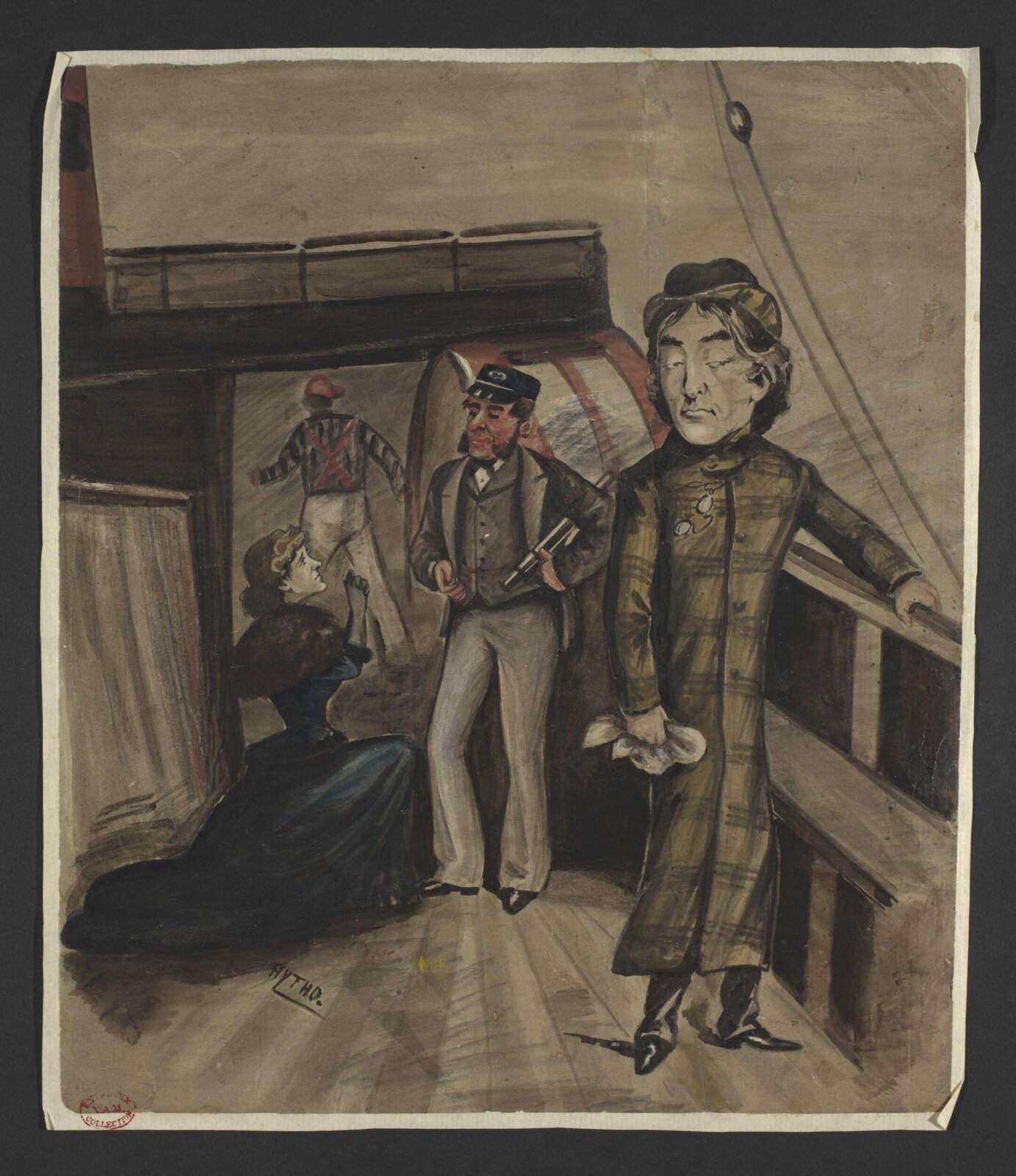 Drawing, Hytho, ca. 1885-1890