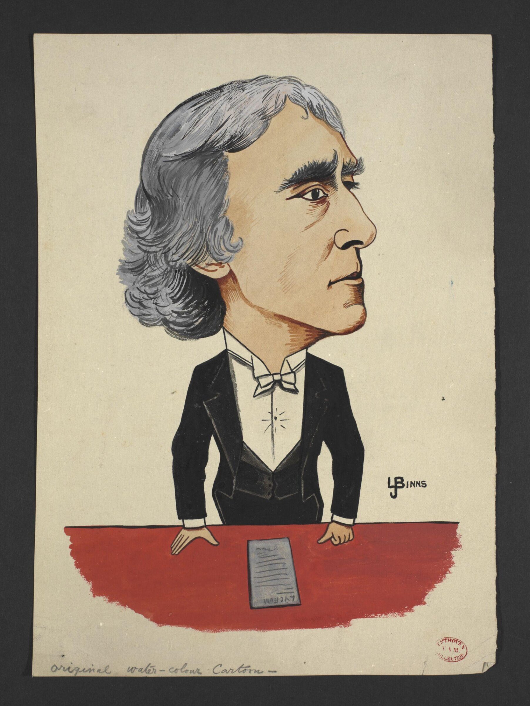 Drawing, L.J. Binns, ca.1880-1900