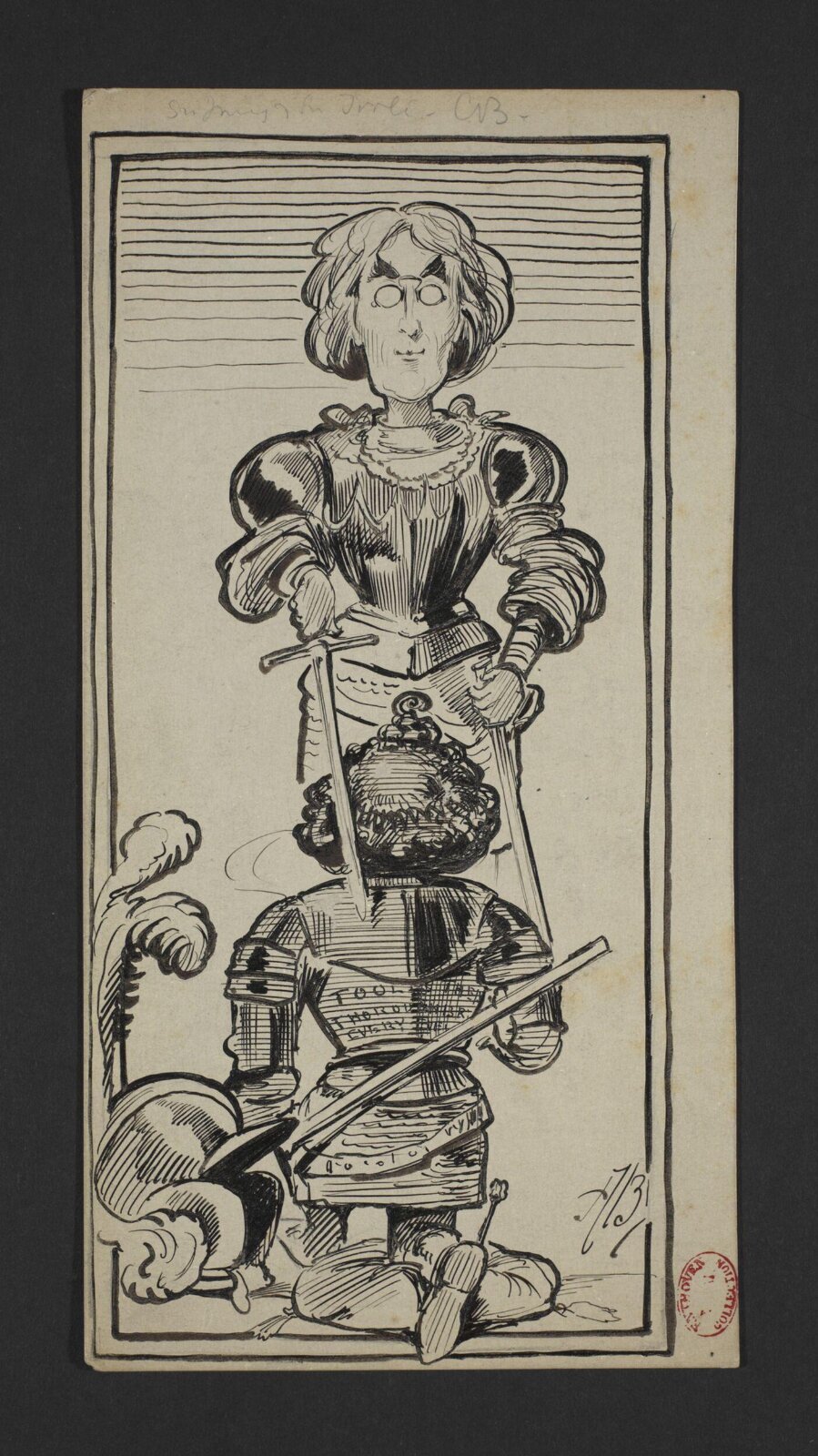 Drawing, Alfred Bryan, ca.1895