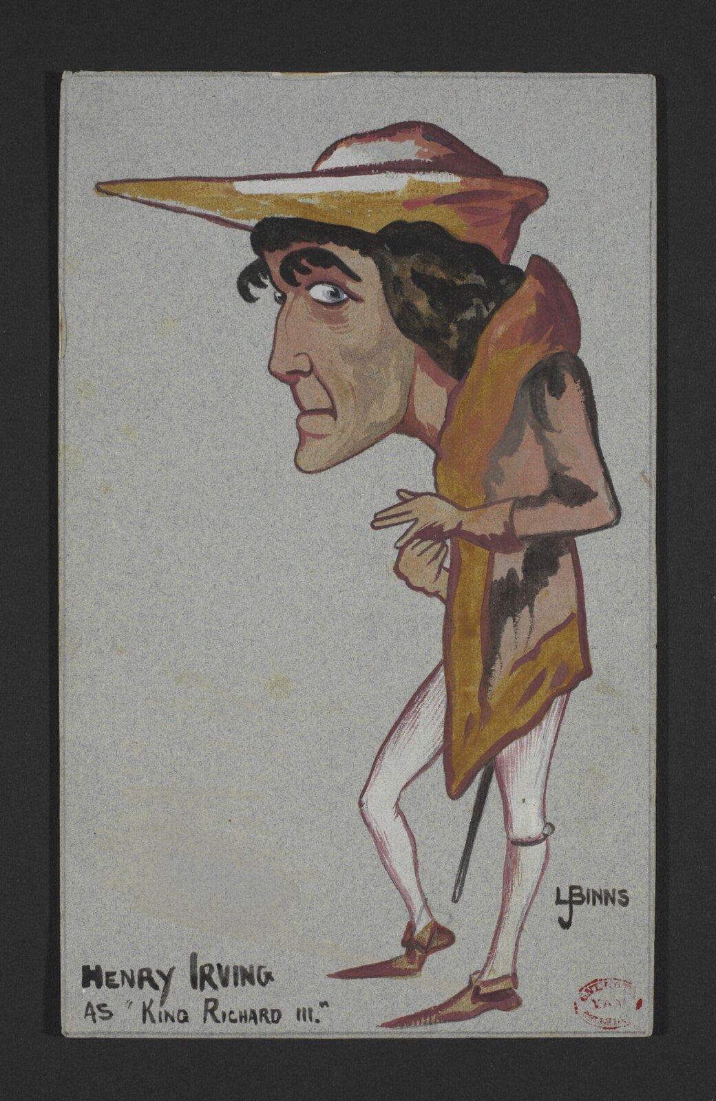Drawing, L.J. Binns, ca.1877-1895