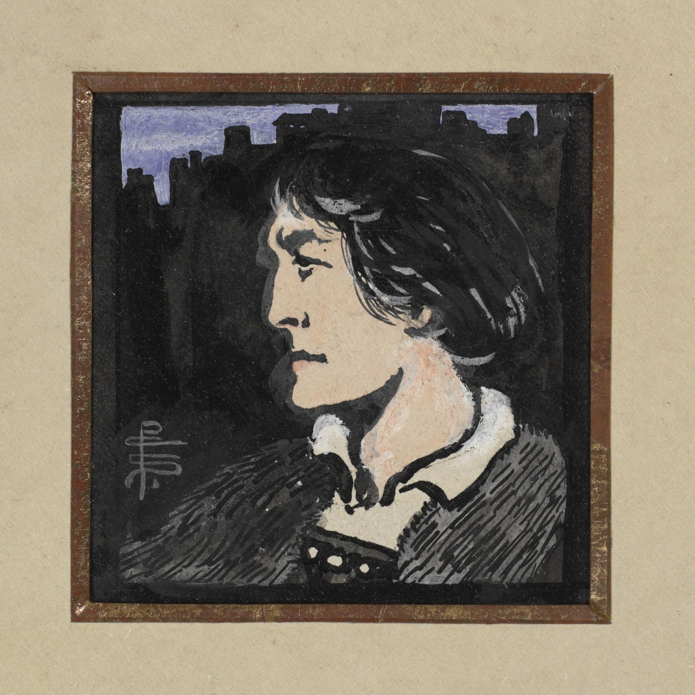 Drawing, Pamela Colman Smith, ca. 1900