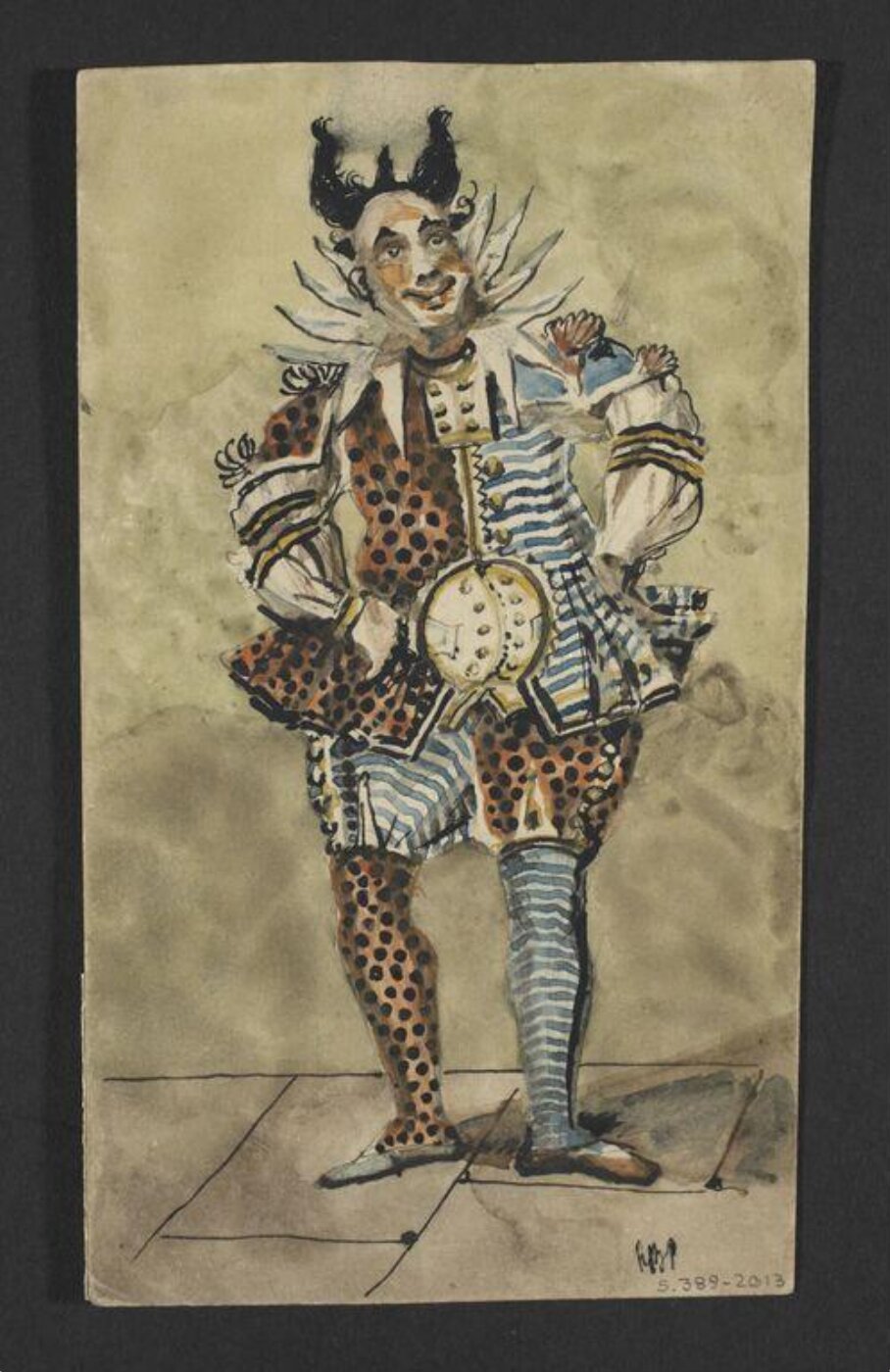 Unknown, Tom Matthews (1805-1889) as Clown