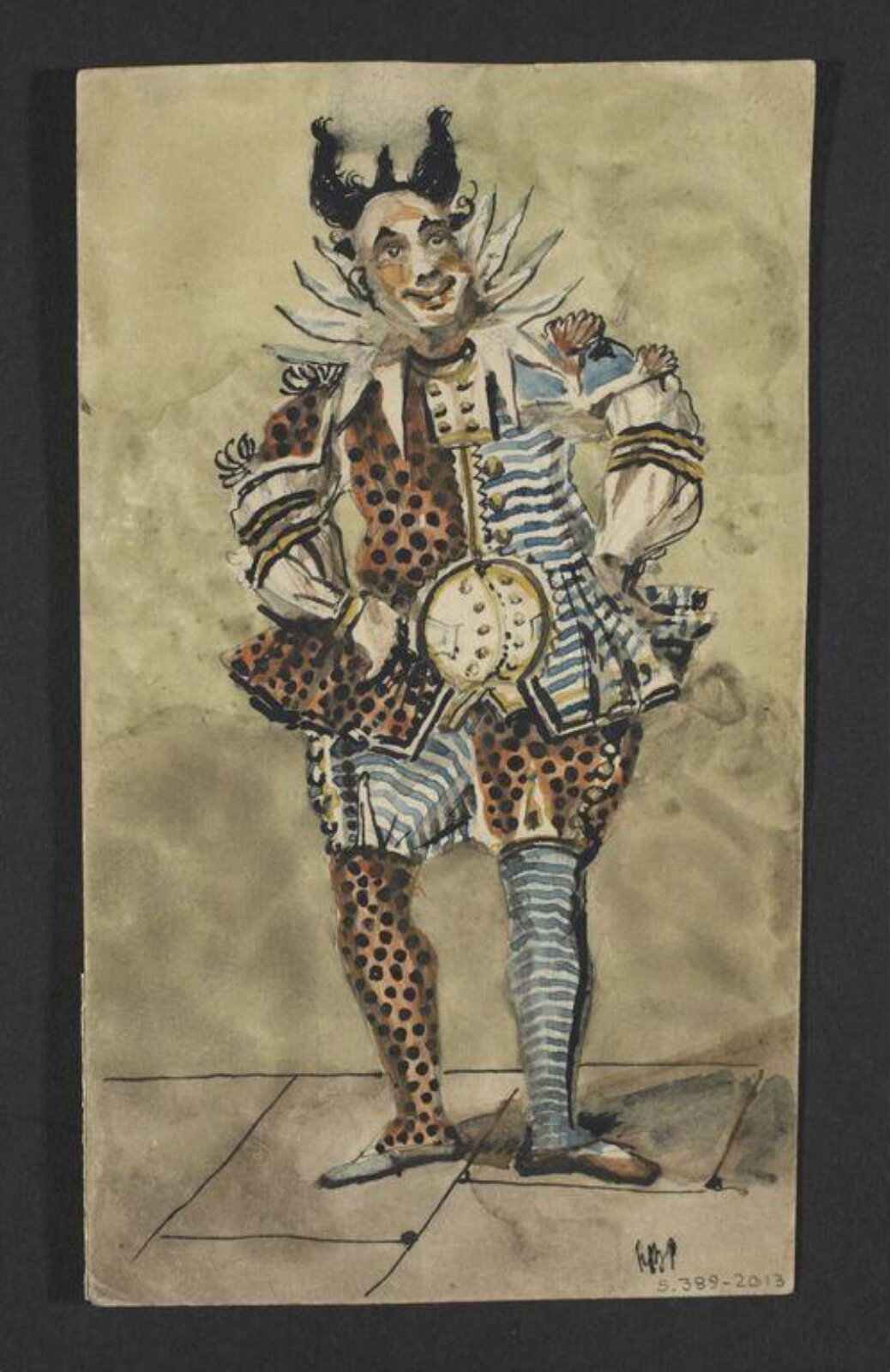 Tom Matthews (1805-1889) as Clown, late 19th century