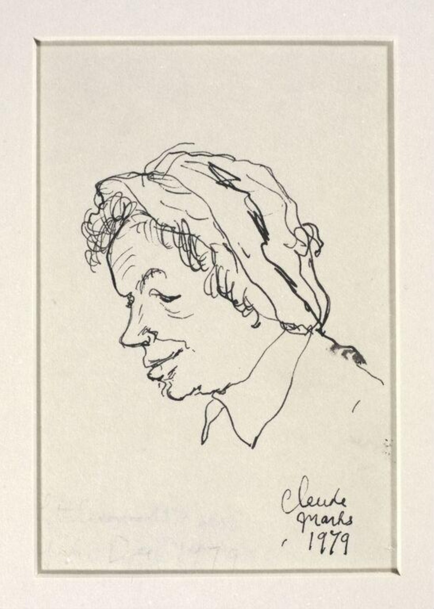 Drawing, Claude Marks, 1979
