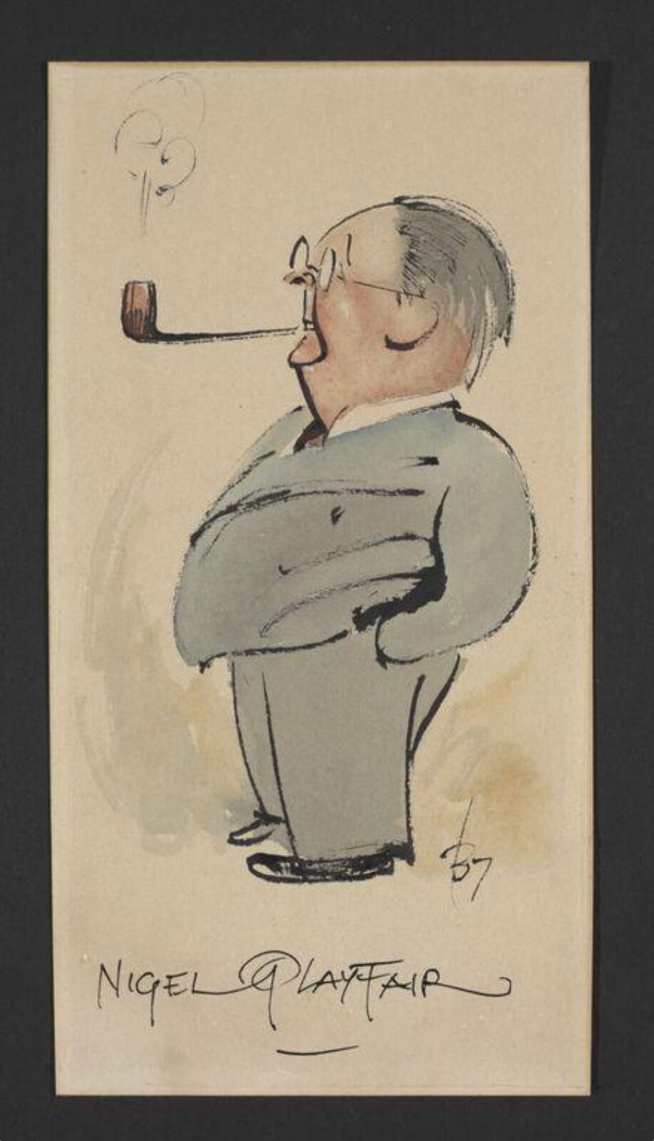 Nigel Playfair, Bert Thomas, early 20th century