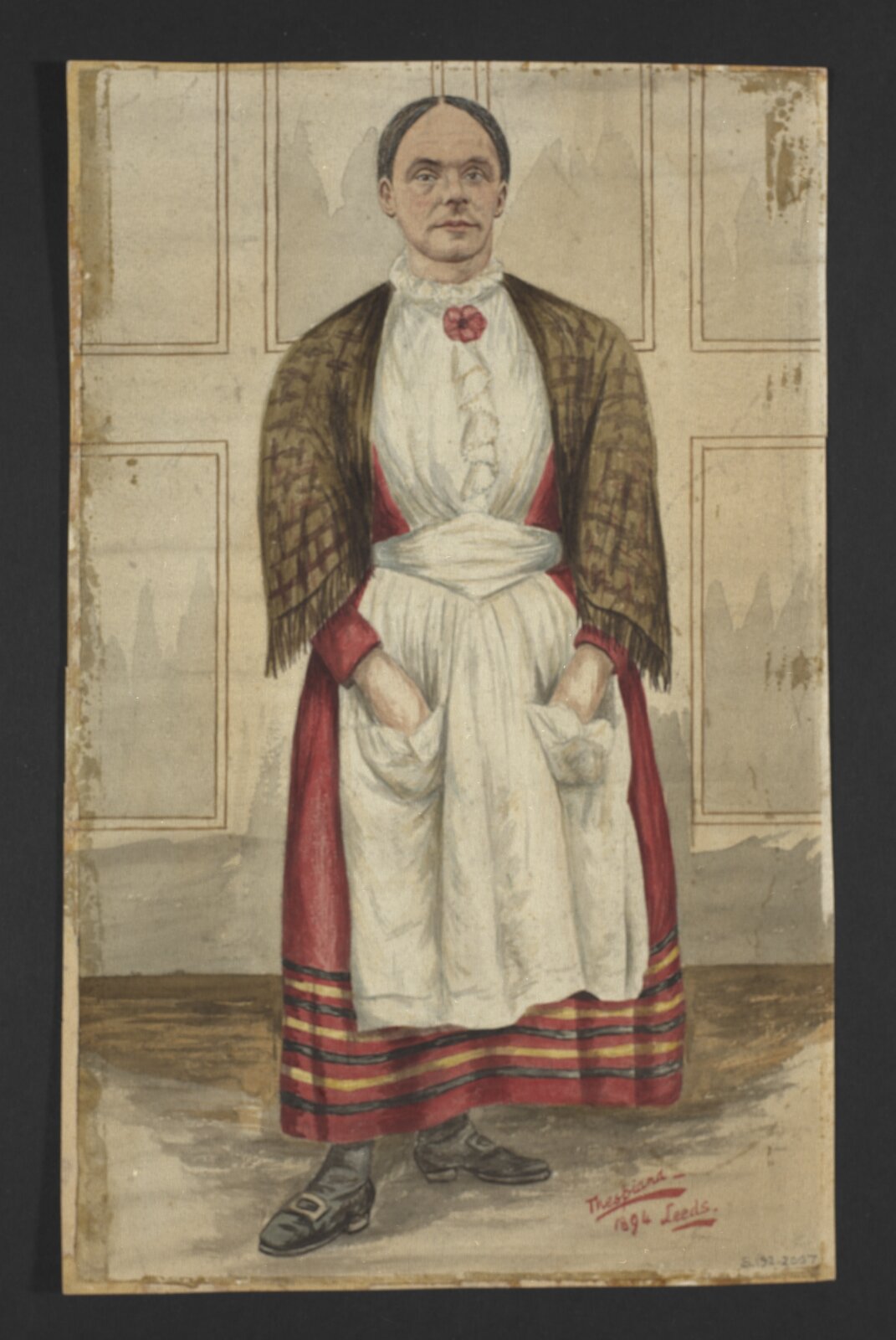 Watercolour drawing, 1894