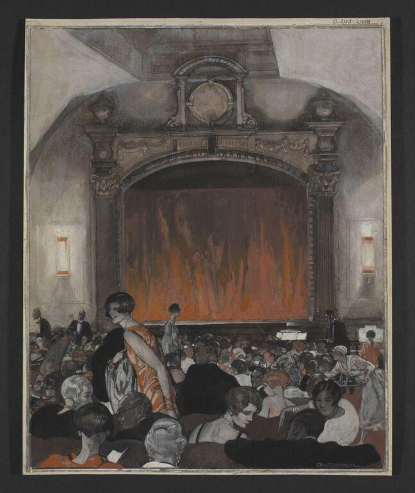Drawing, Stephen Spurrier, ca.1930