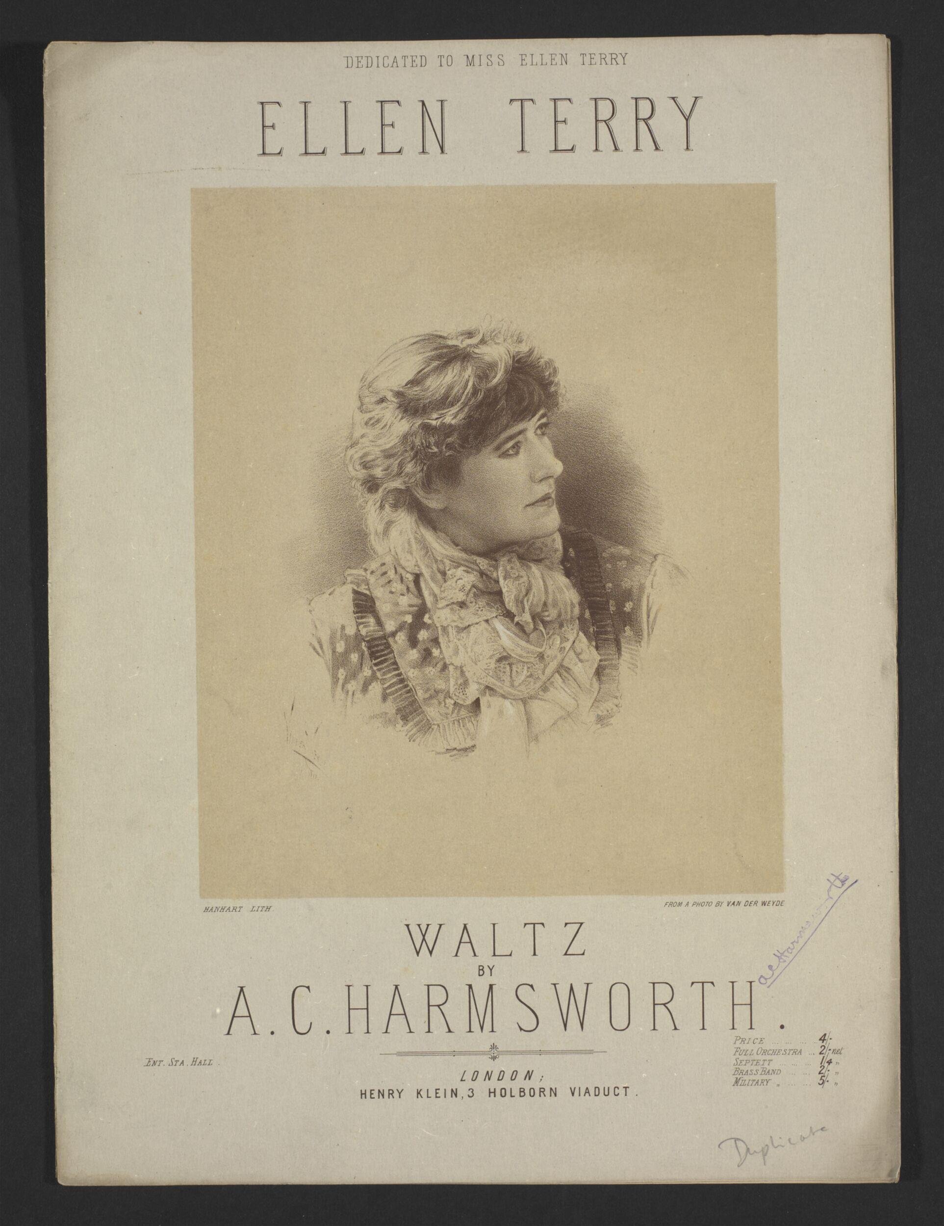 Ellen Terry Waltz by Hopwood & Crew
