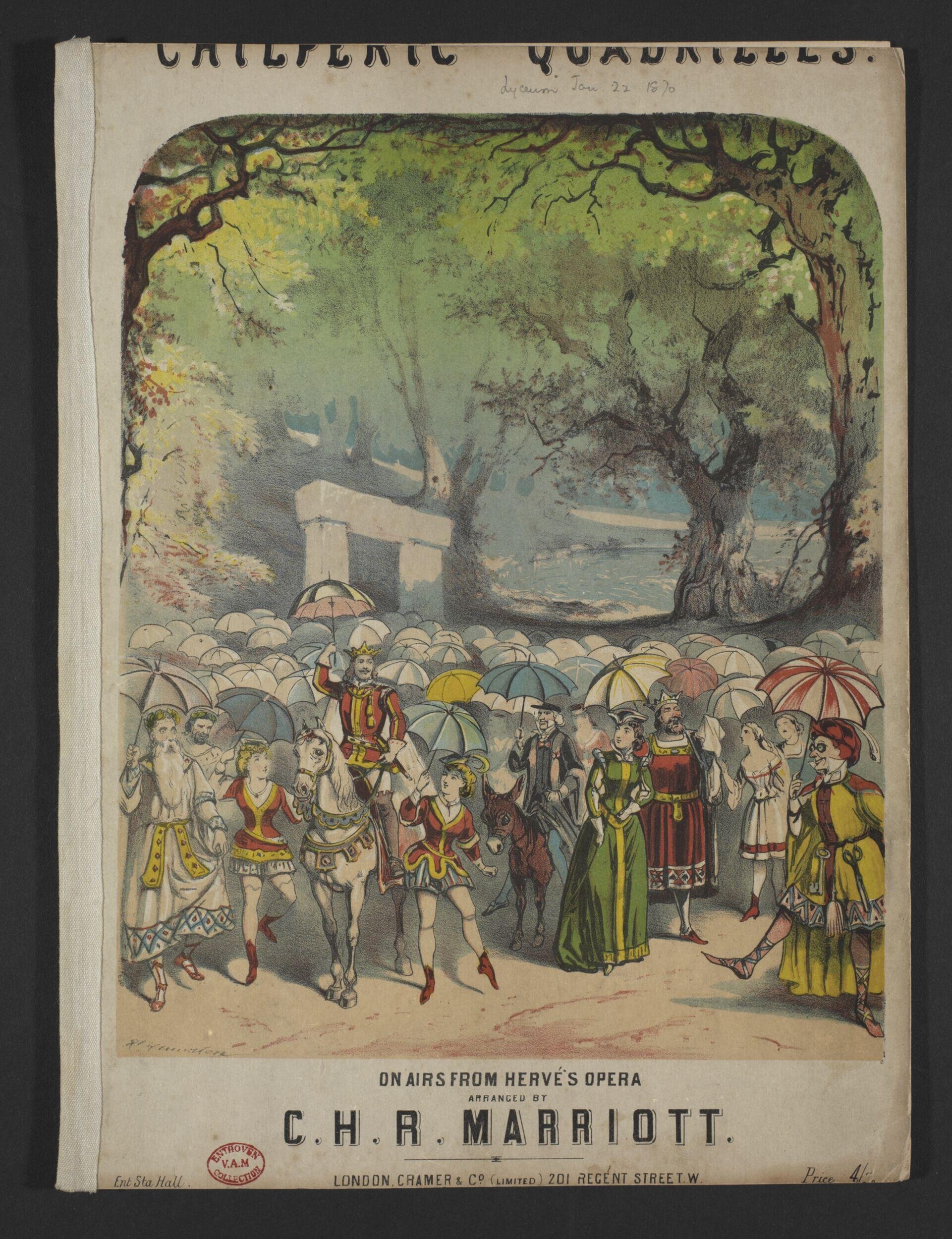 Chipéric Quadrilles by Hamerton, Robert Jacob