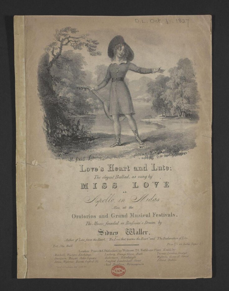 Love's Heart and Lute top image