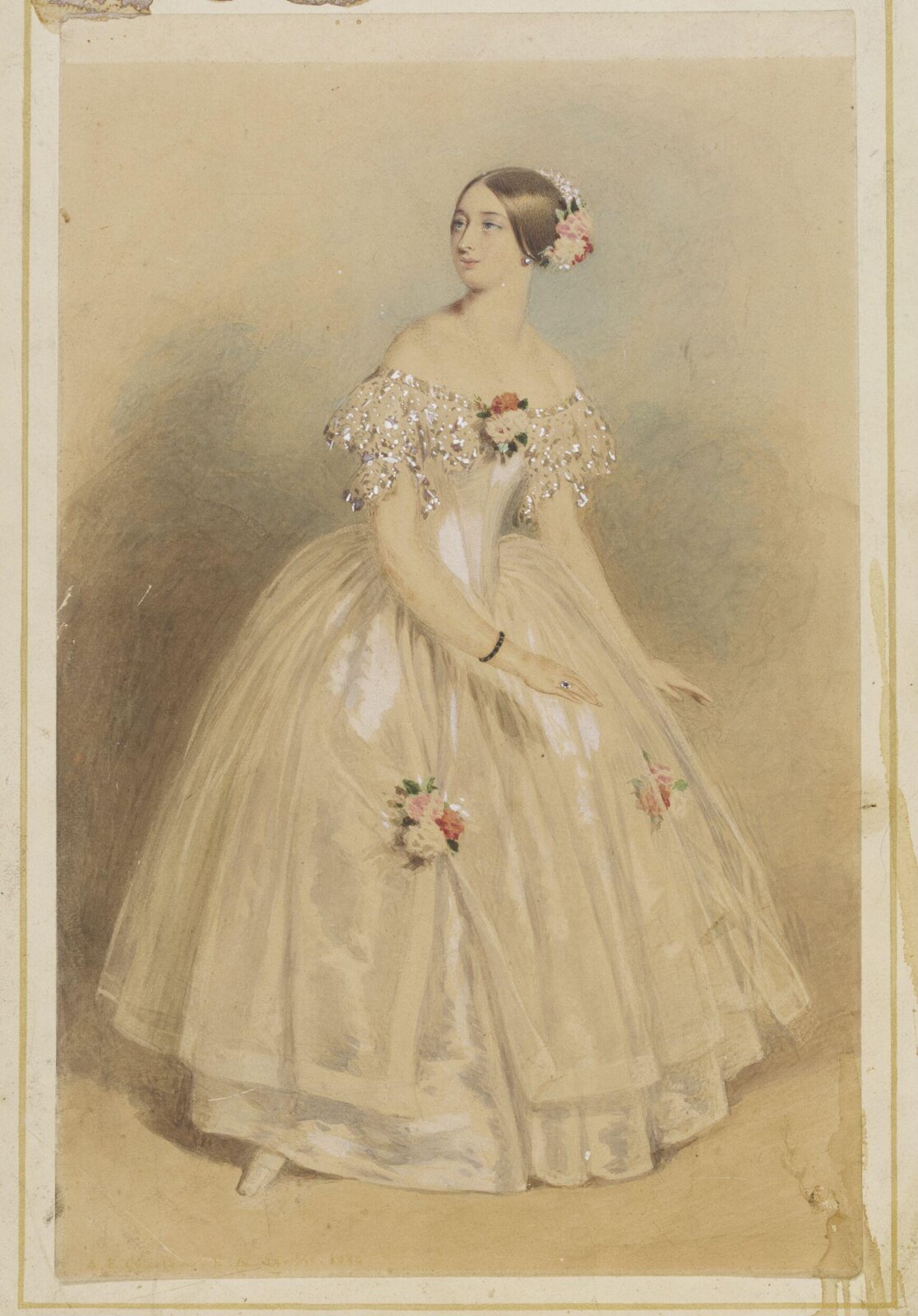 Drawing, Alfred Edward Chalon, 1844