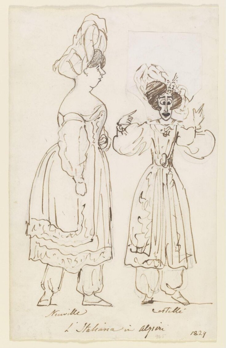 Madame de Neuville and Madame Castelli in L'Italiana in Ilgieri top image
