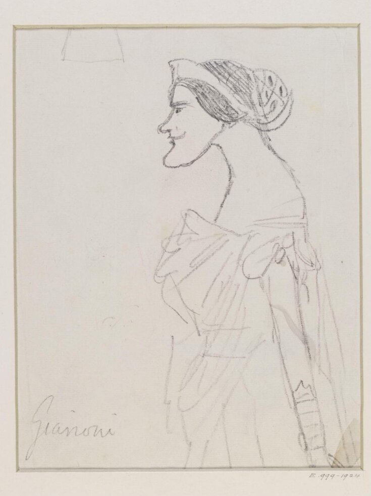 drawing of Madame Gianoni top image