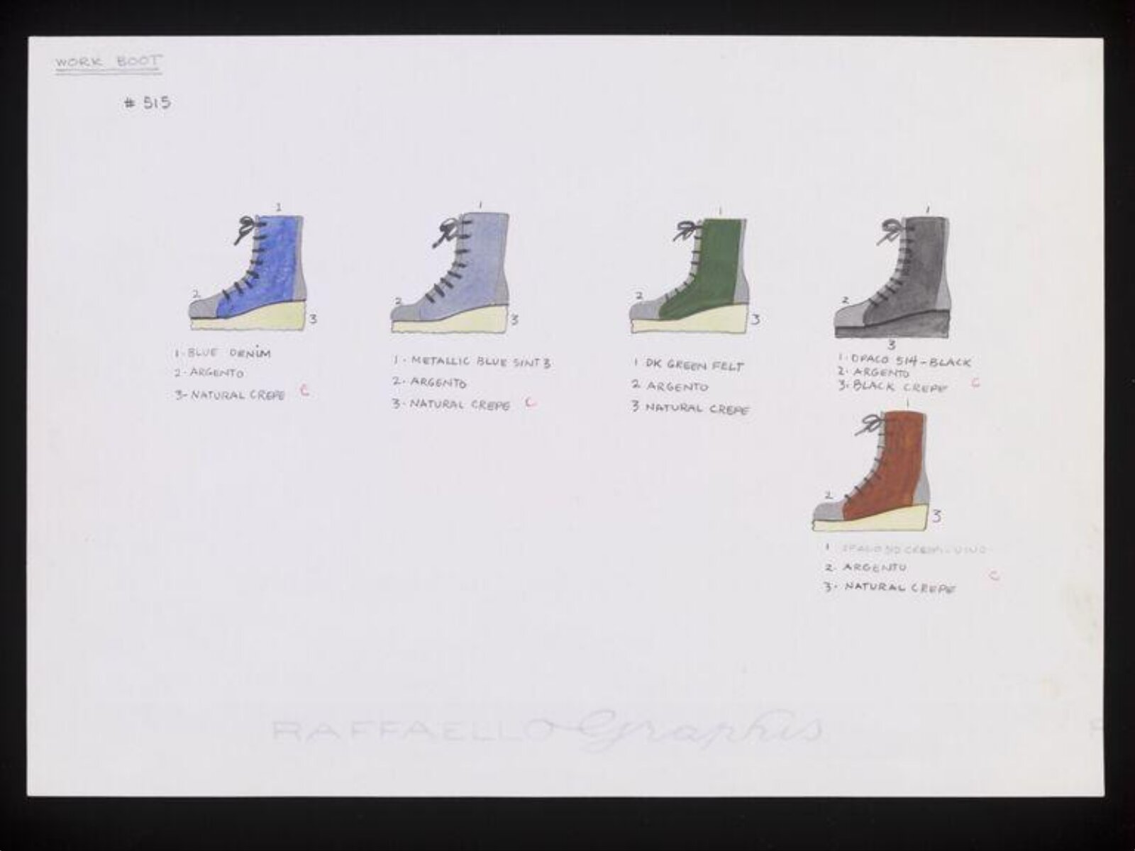 Work Boot, Barbara Nessim, 1973