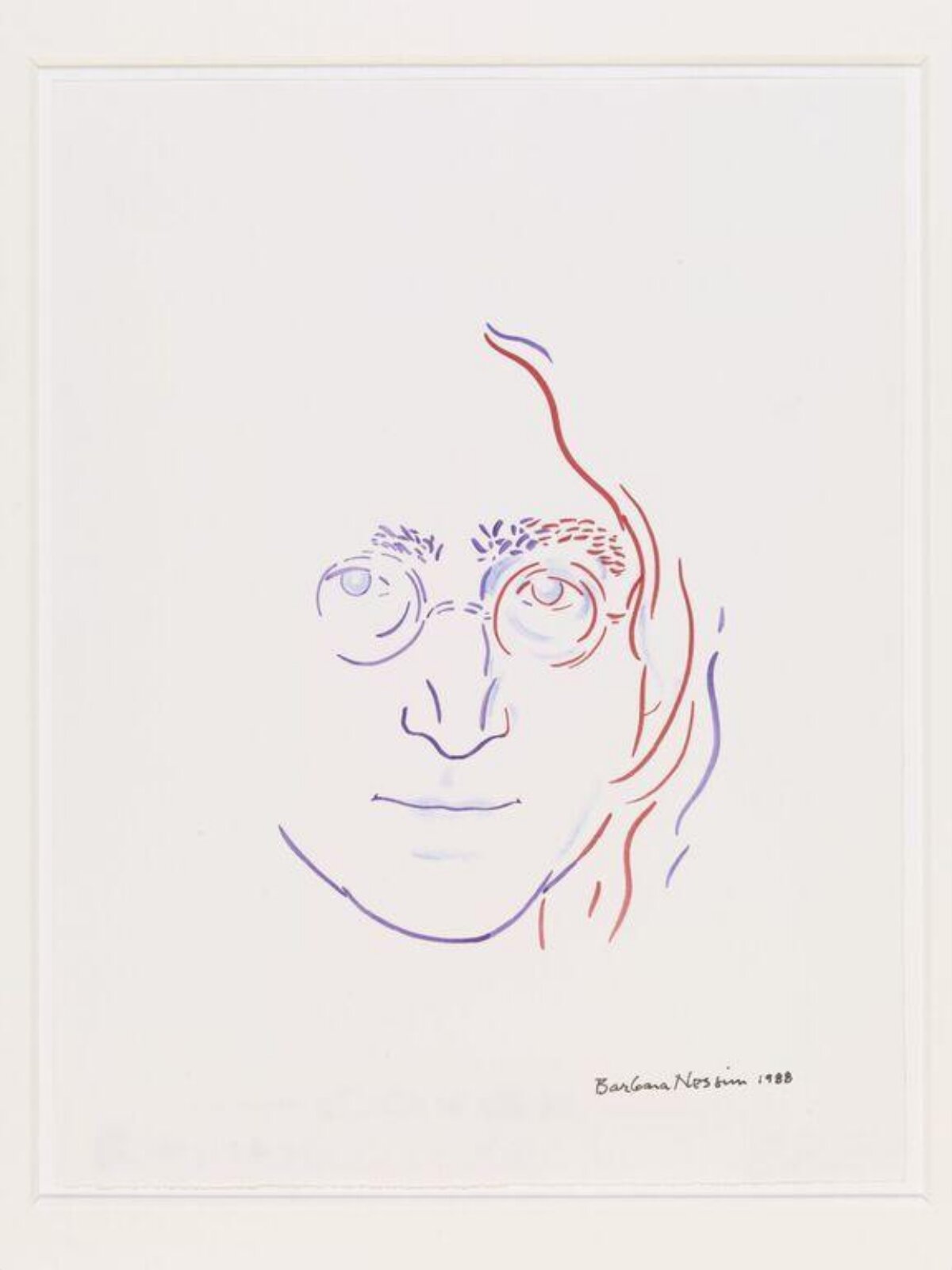 John Lennon Remembered, Barbara Nessim, 1988