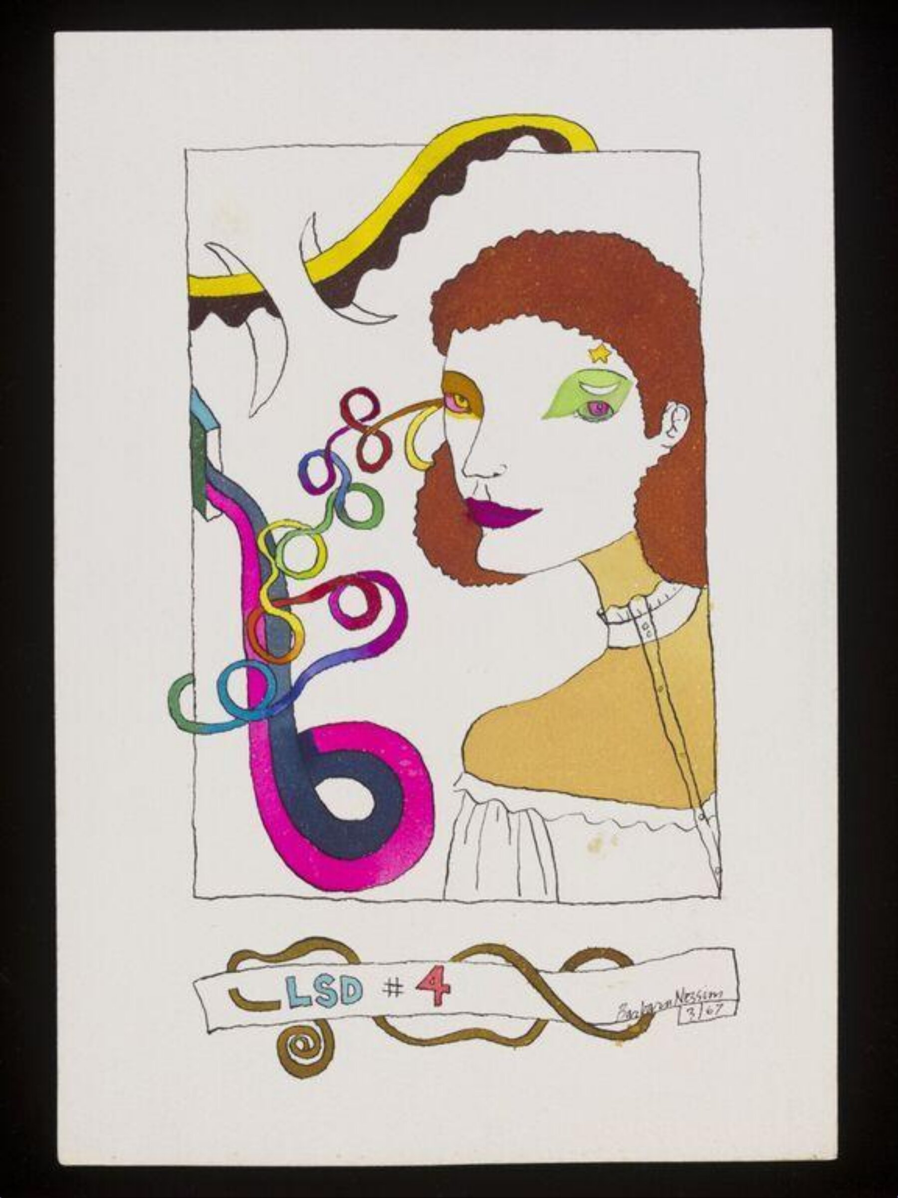 LSD 4, Barbara Nessim, 1967