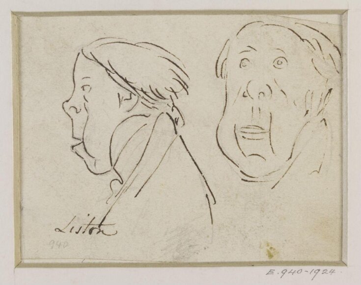 drawing of John Liston top image