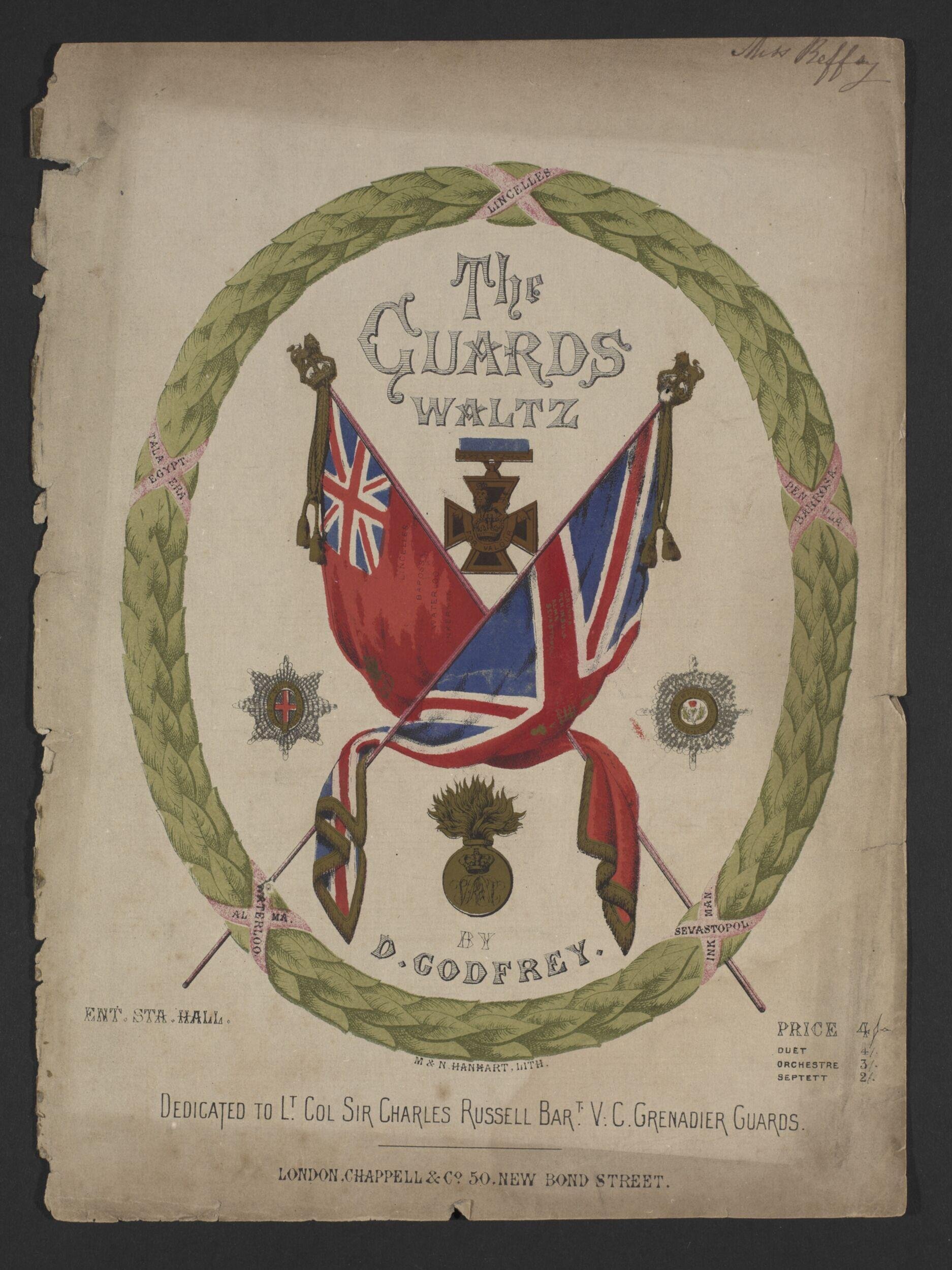 The Guards Waltz by Godfrey, Daniel