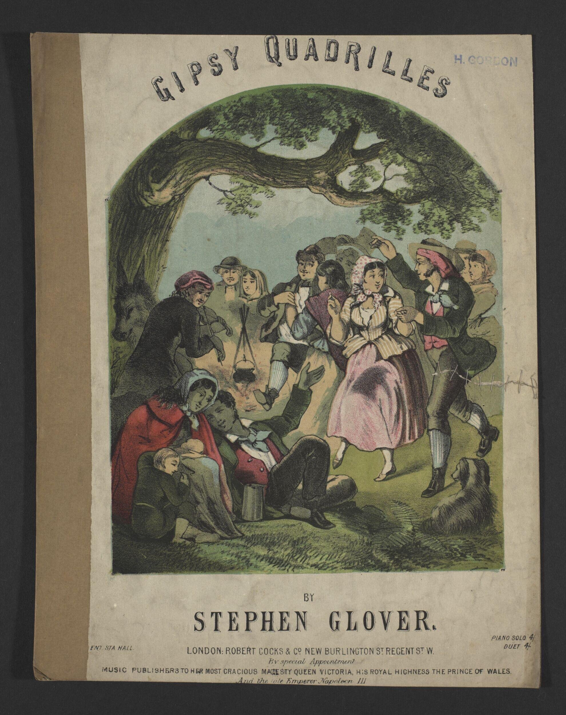 Gipsy Quadrilles by Robert Cocks & Co