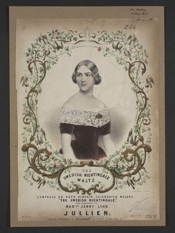 The Swedish Nightingale Walz by Jullien